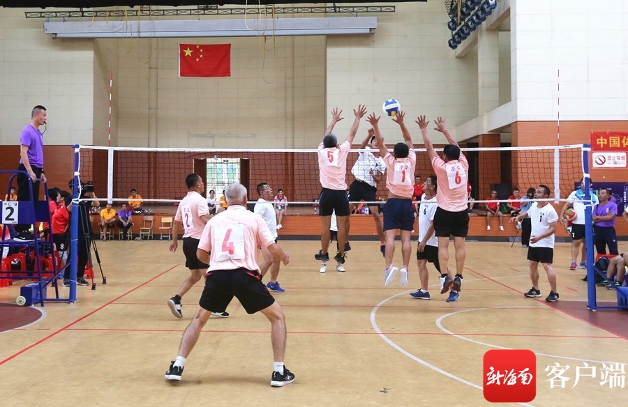 2020年海南省气排球公开赛澄迈开打 22支队伍参赛